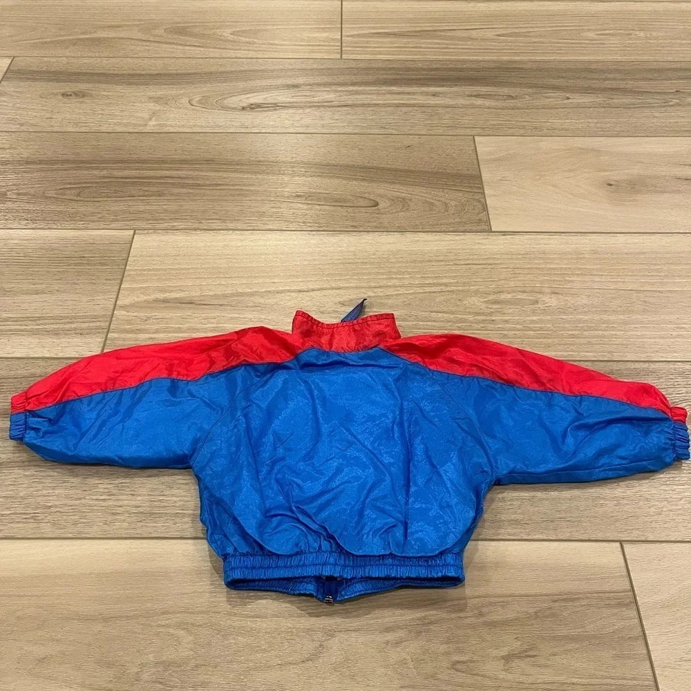 Vtg RARE Disney Baby Mickey Mouse Mighty Characters Windbreaker Jacket 18 Months